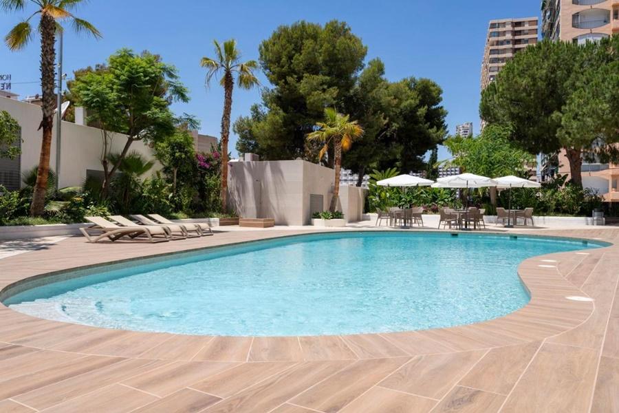 Halley Hotel & Apartments Affiliated By Melia Benidorm Luaran gambar