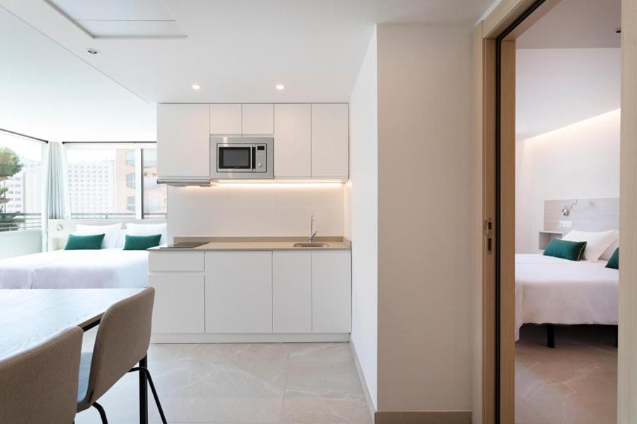 Halley Hotel & Apartments Affiliated By Melia Benidorm Luaran gambar
