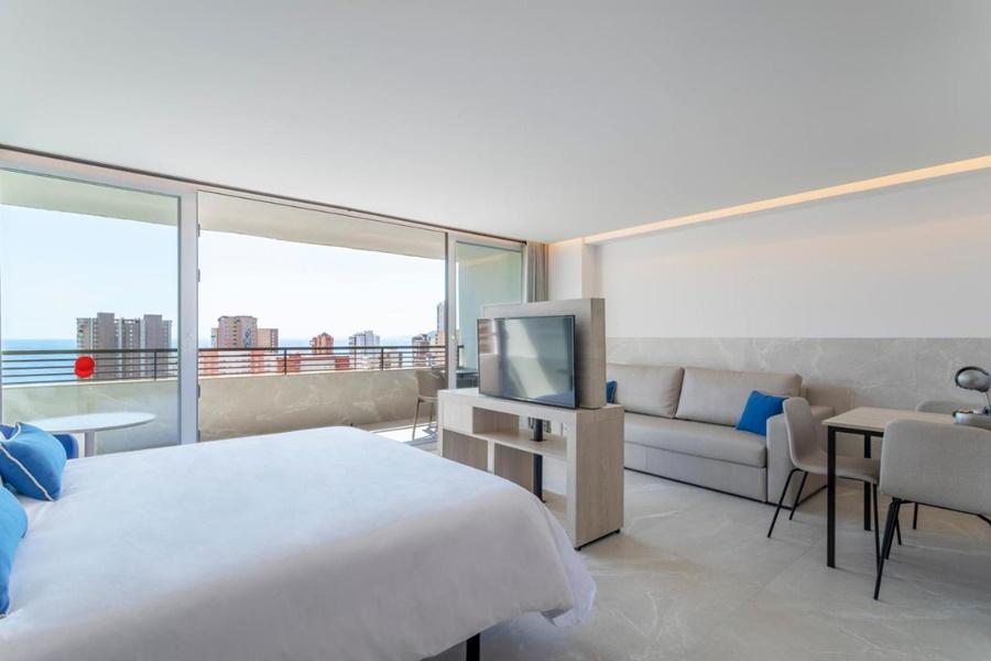 Halley Hotel & Apartments Affiliated By Melia Benidorm Luaran gambar