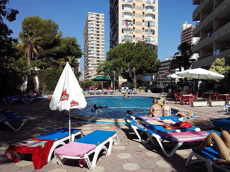 Halley Hotel & Apartments Affiliated By Melia Benidorm Luaran gambar
